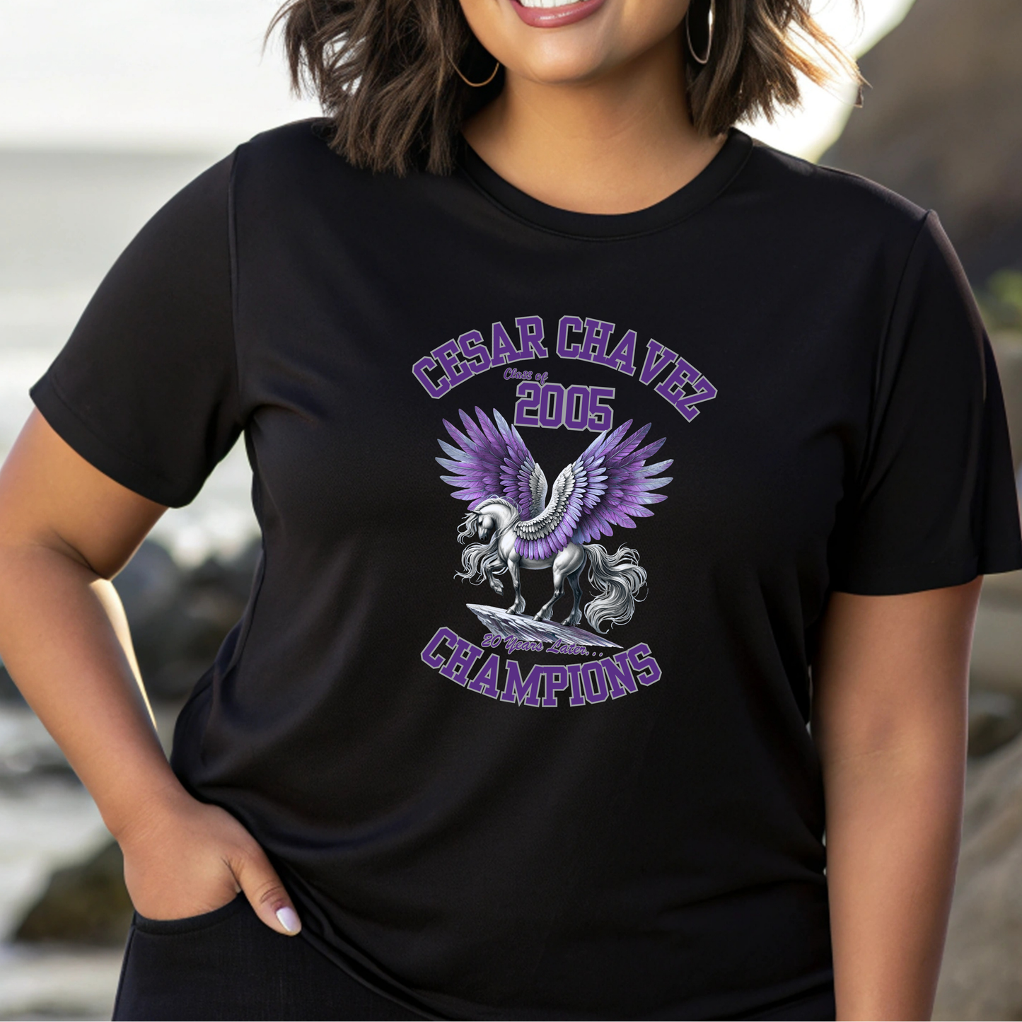 π Cesar Chavez High School Class of 2005 Reunion T-Shirt