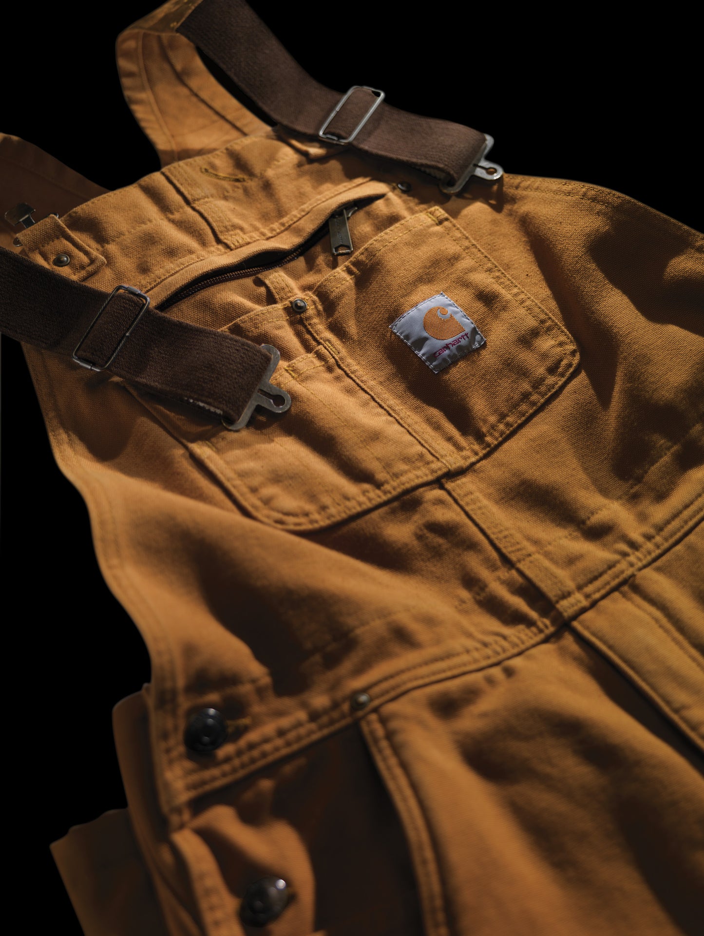 Carhartt Duck Unlined Bib Overalls