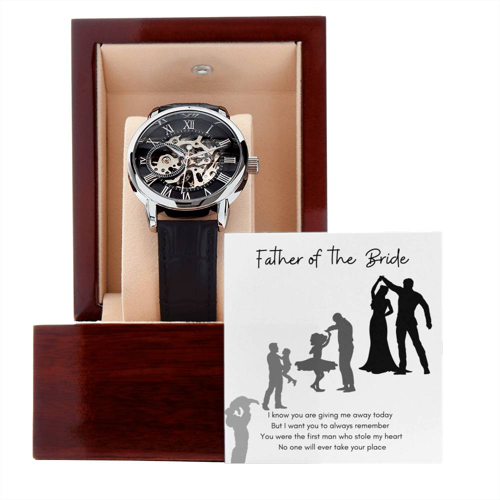 Openwork Watch, The Perfect Gift for the Father of the Bride