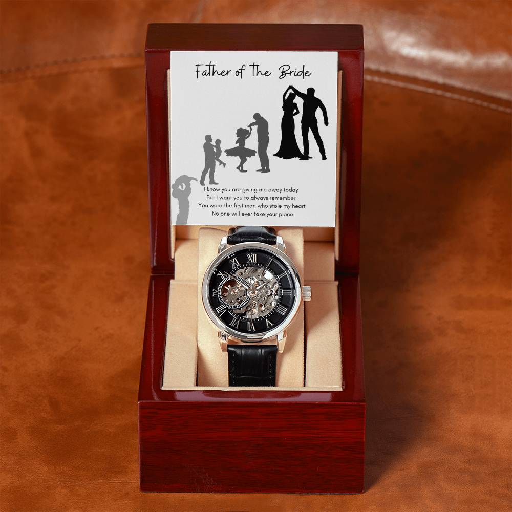 Openwork Watch, The Perfect Gift for the Father of the Bride