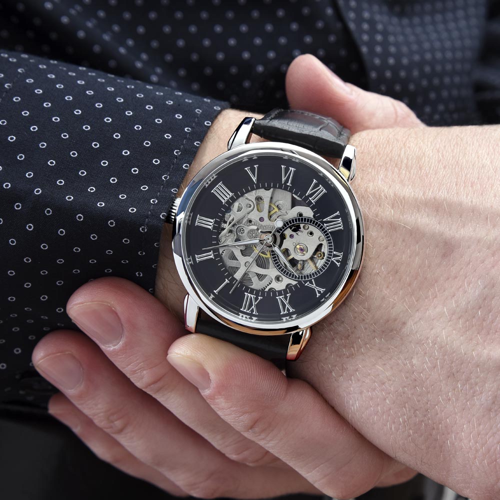 Openwork Watch, The Perfect Gift for the Father of the Bride