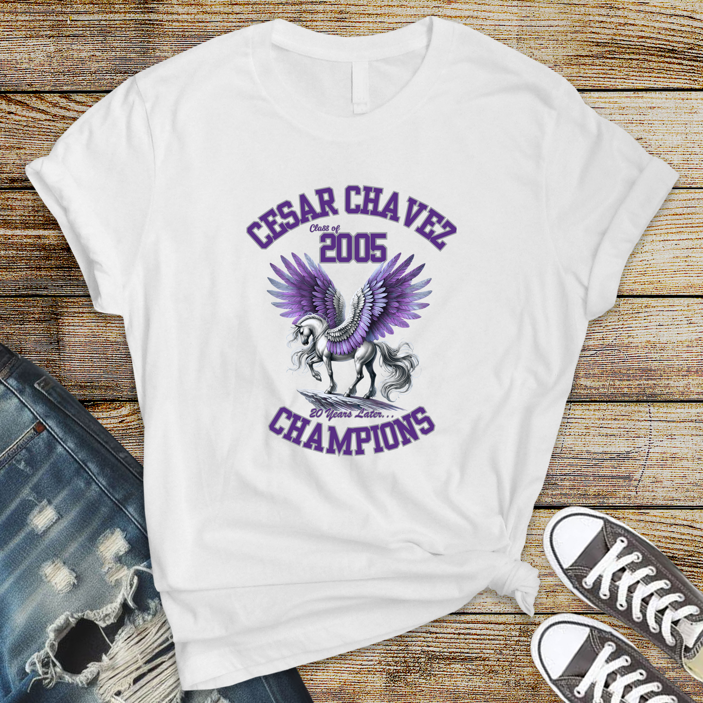 🎓 Cesar Chavez High School Class of 2005 Reunion T-Shirt