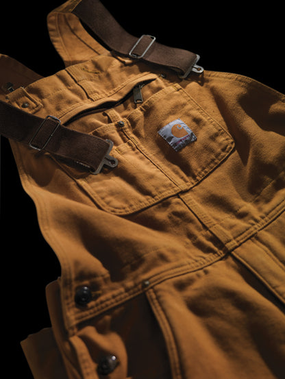 Carhartt Duck Unlined Bib Overalls