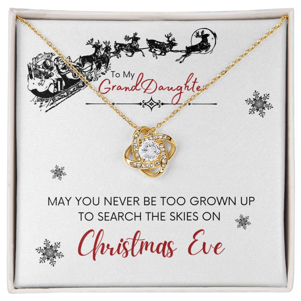 Celebrate love | Love Knot Necklace | For Granddaughter