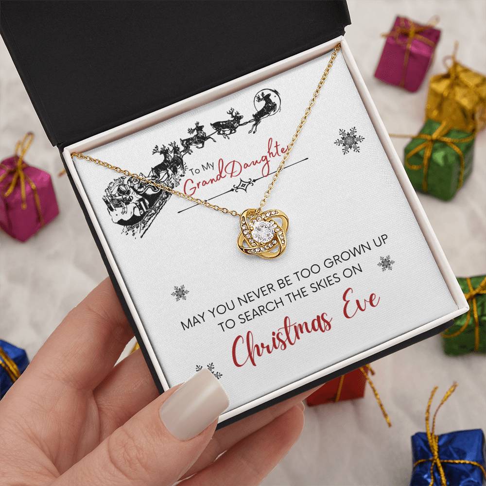 Celebrate love | Love Knot Necklace | For Granddaughter
