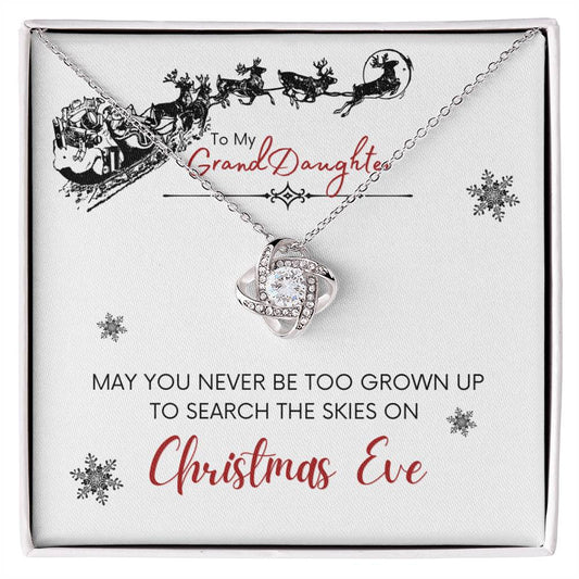 Celebrate love | Love Knot Necklace | For Granddaughter