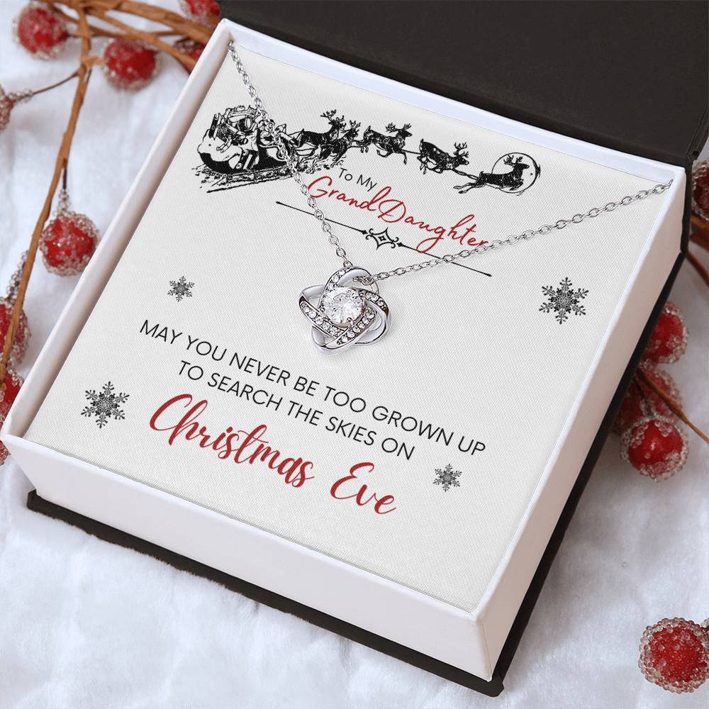 Celebrate love | Love Knot Necklace | For Granddaughter