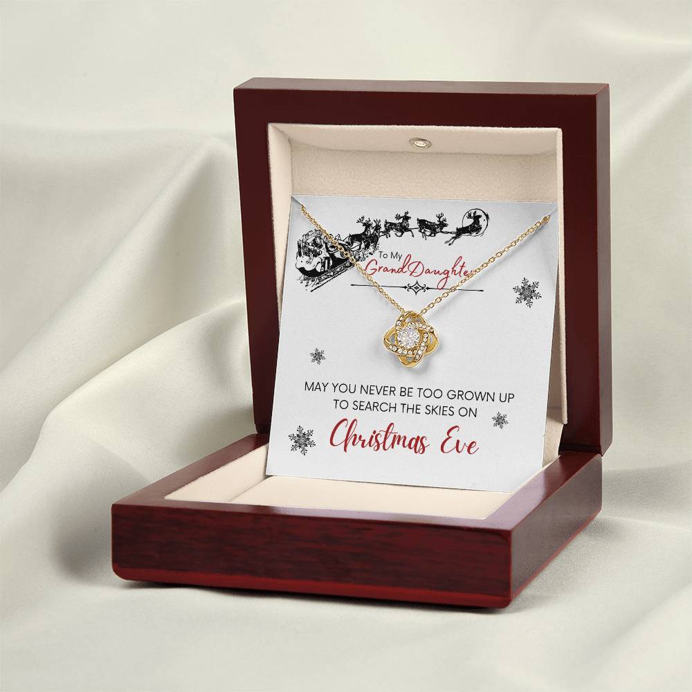 Celebrate love | Love Knot Necklace | For Granddaughter