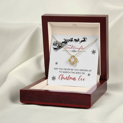 Celebrate love | Love Knot Necklace | For Granddaughter