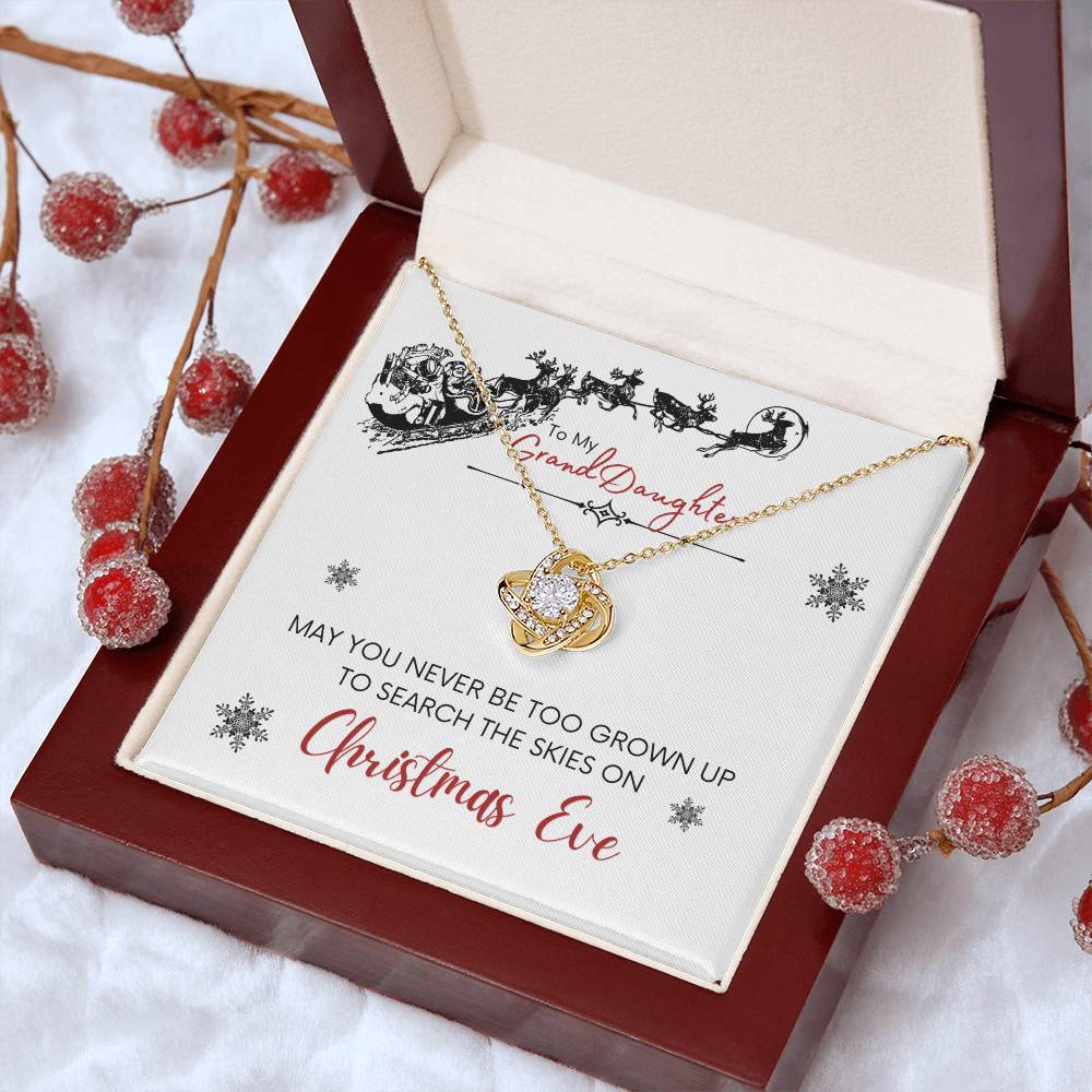 Celebrate love | Love Knot Necklace | For Granddaughter