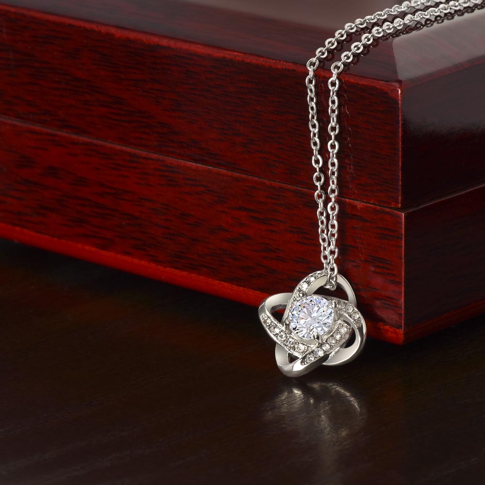 Celebrate love | Love Knot Necklace | For Granddaughter