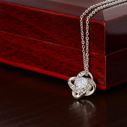Celebrate love | Love Knot Necklace | For Granddaughter