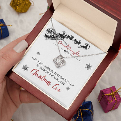 Celebrate love | Love Knot Necklace | For Granddaughter