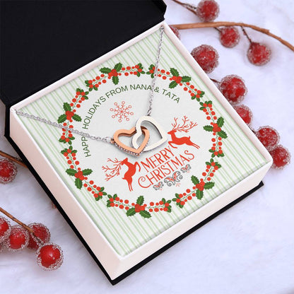 Celebrate love and style | Interlocking Hearts Necklace | From NaNa & TaTa