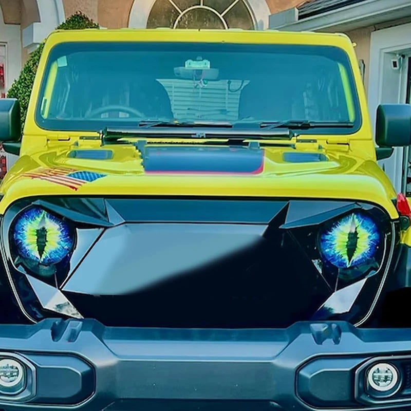 Beast Eyes Headlight Decals