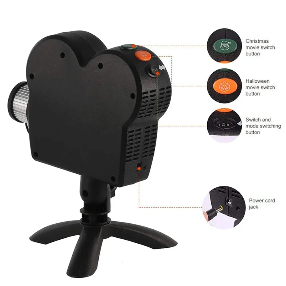 Spooky LED Window Projector