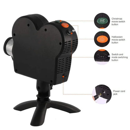 Spooky LED Window Projector