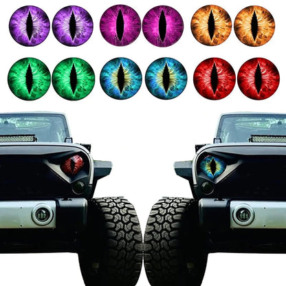 Beast Eyes Headlight Decals