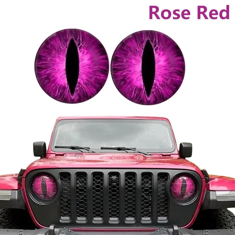 Beast Eyes Headlight Decals