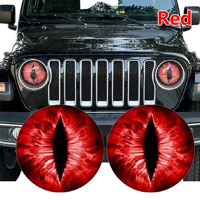 Beast Eyes Headlight Decals