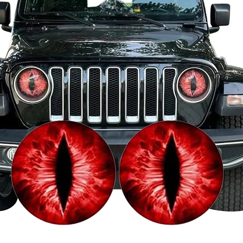 Beast Eyes Headlight Decals