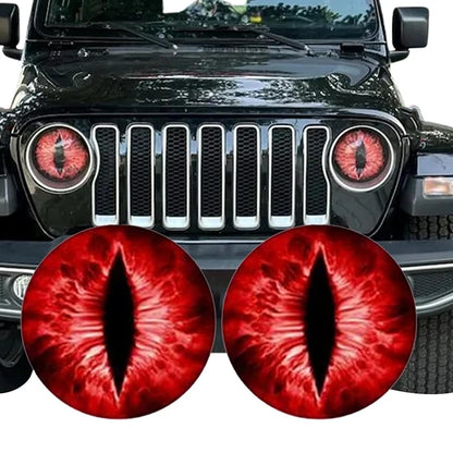 Beast Eyes Headlight Decals