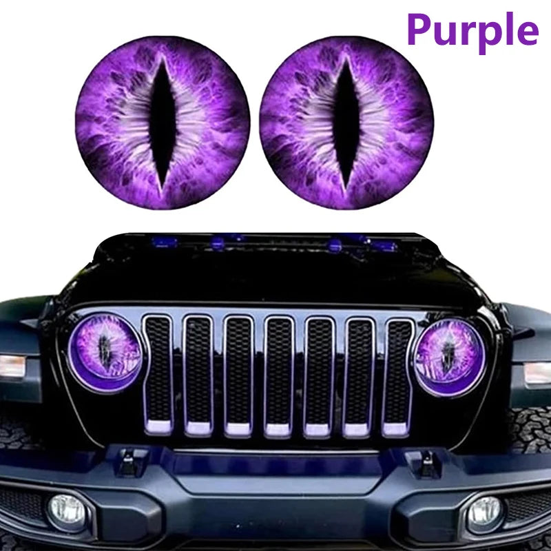 Beast Eyes Headlight Decals