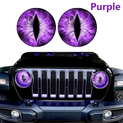 Beast Eyes Headlight Decals