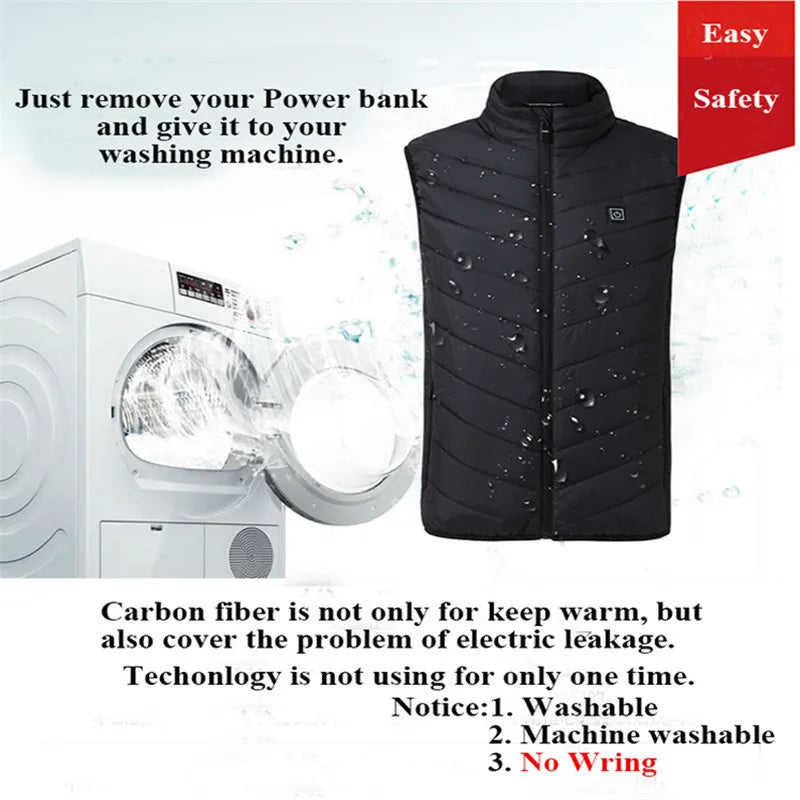 Mandrakes Heated Vest USB Battery